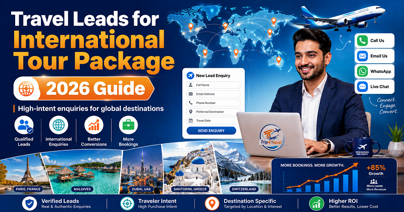 travel leads for international tour package