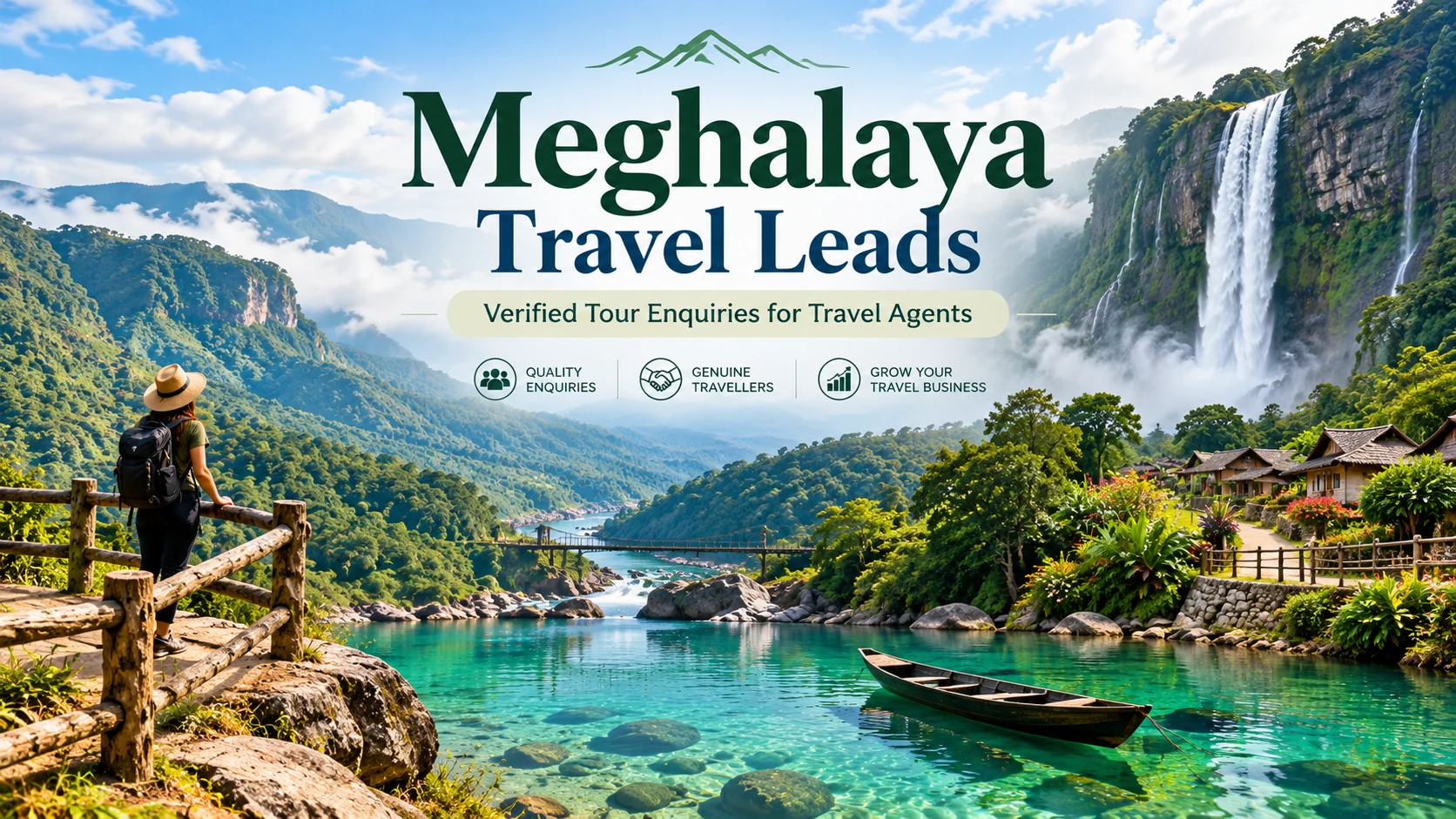 Meghalaya Travel Leads for Travel Agents in India